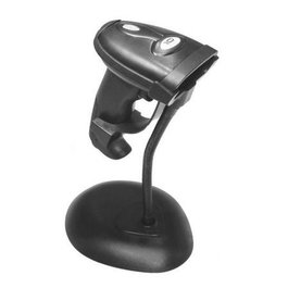 10POS Lector de Código de Barras Láser LS-270UN USB 1D, 200 Lect/s, IP64, Soporte Incluido